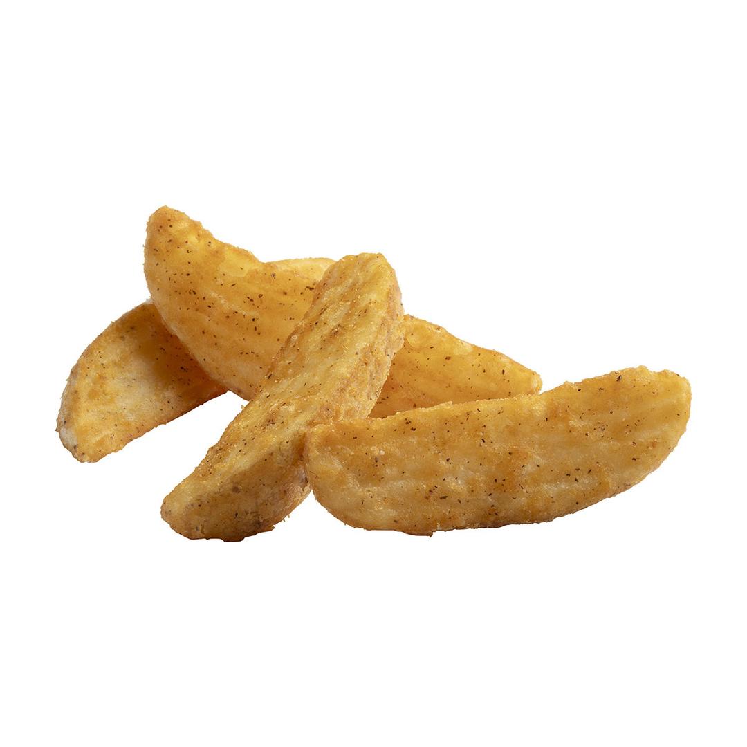 Krunchie Battered Wedges, Skin On