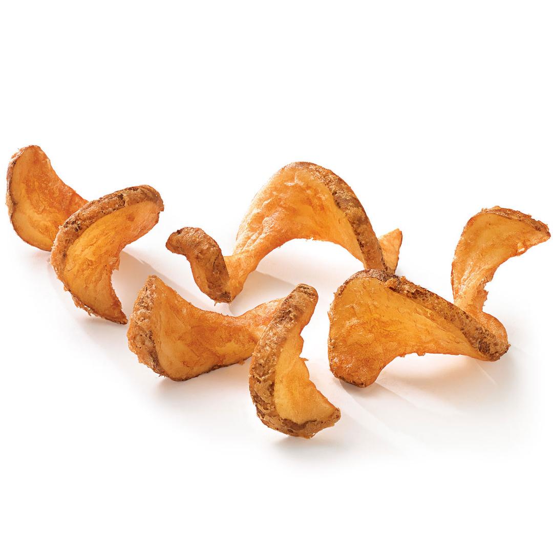 Papas a la francesa SIDEWINDERS™ corte original con cobertura con cerveza saborizada, con cáscara