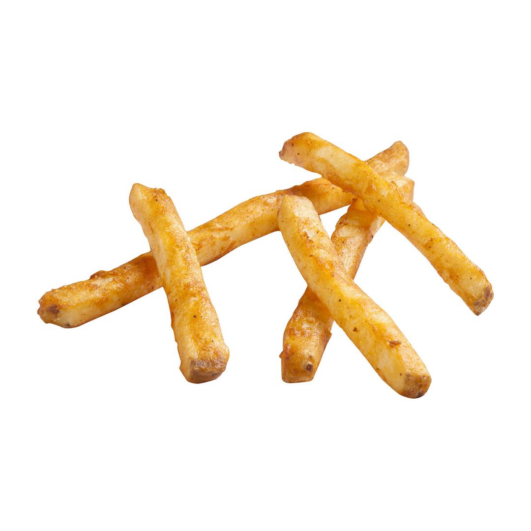 Sabrosas papas a las papas a la francesa reducidas en sodio, con cáscara