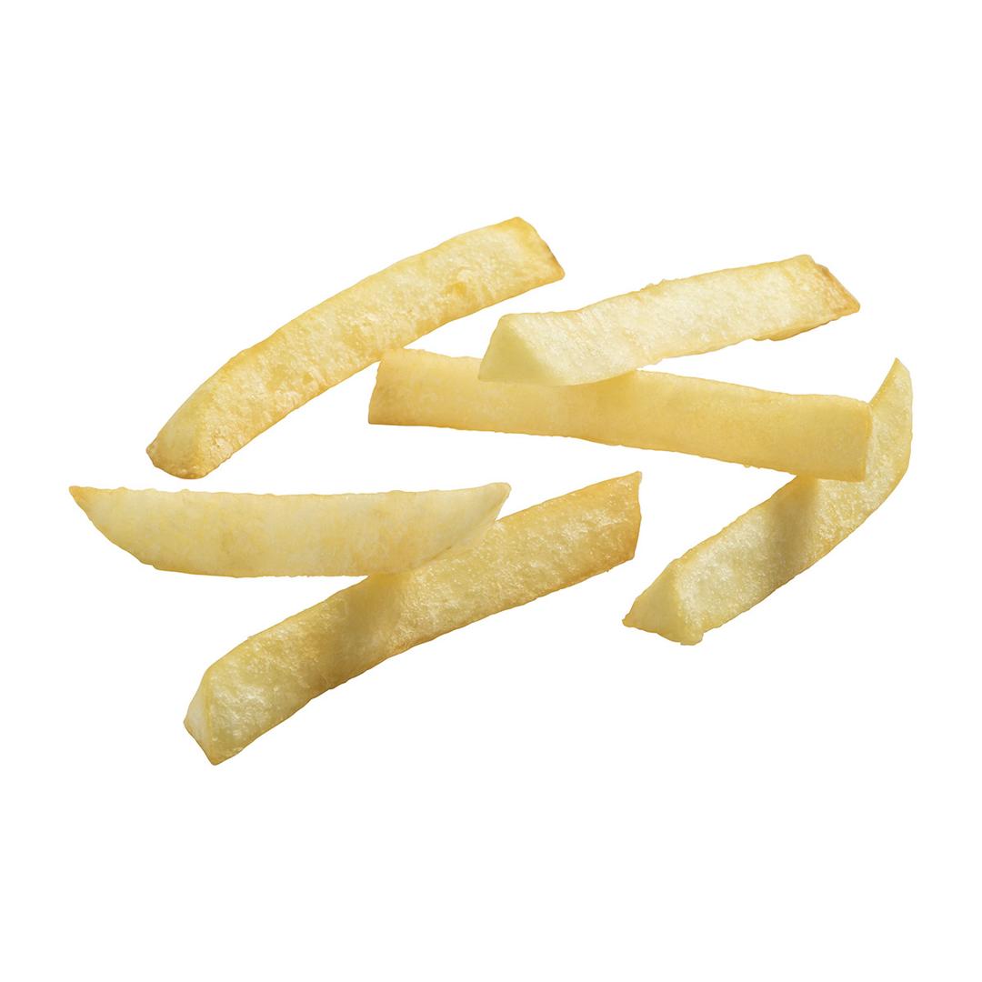 Papas triangulares con cobertura transparente
