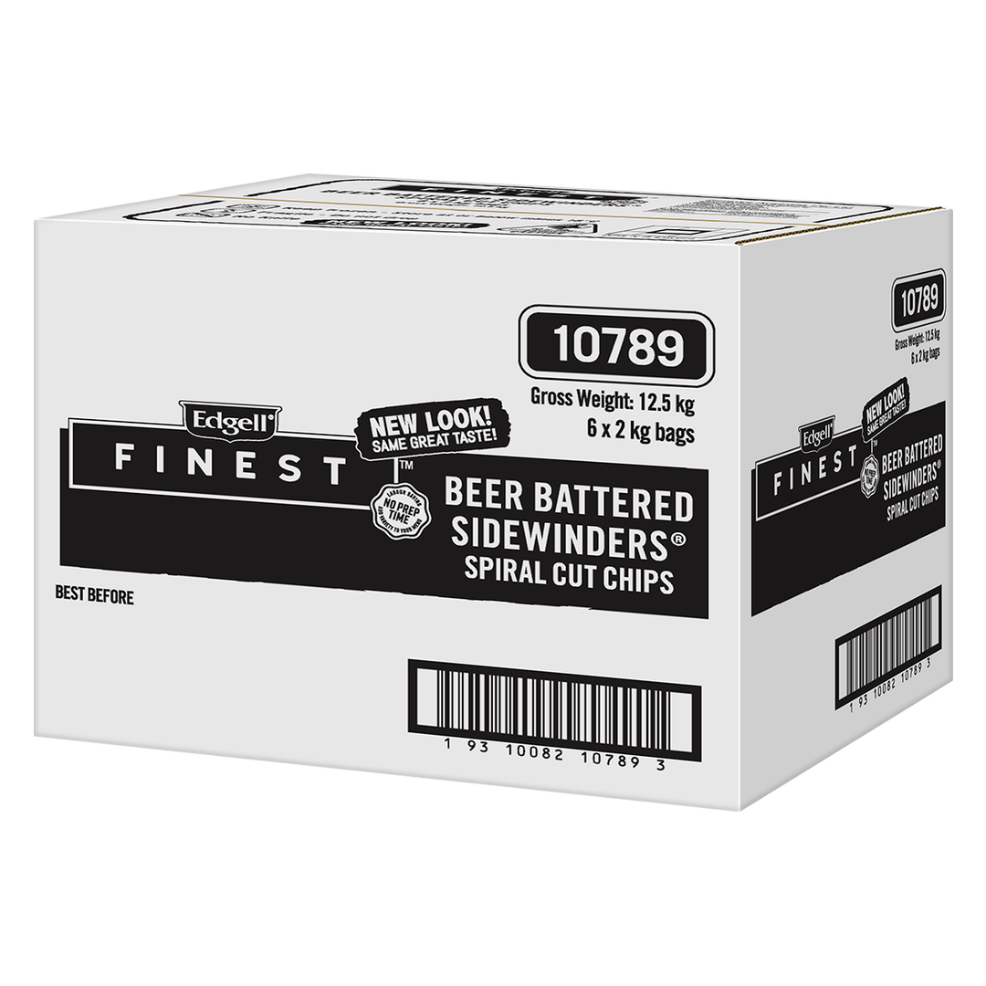 Edgell® SIDEWINDERS® Chips with BENT ARM ALE™ beer batter, Skin On