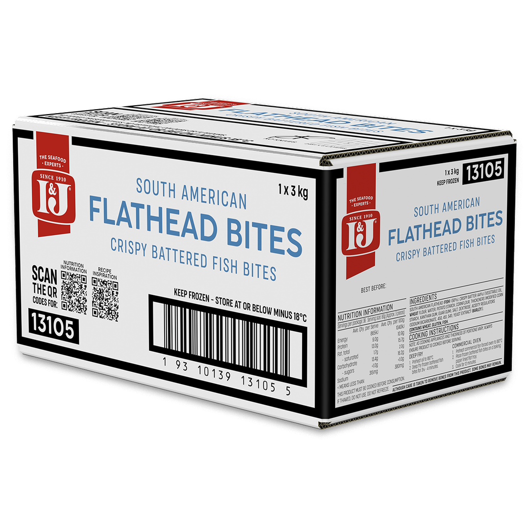 South American Flathead Fish Bites