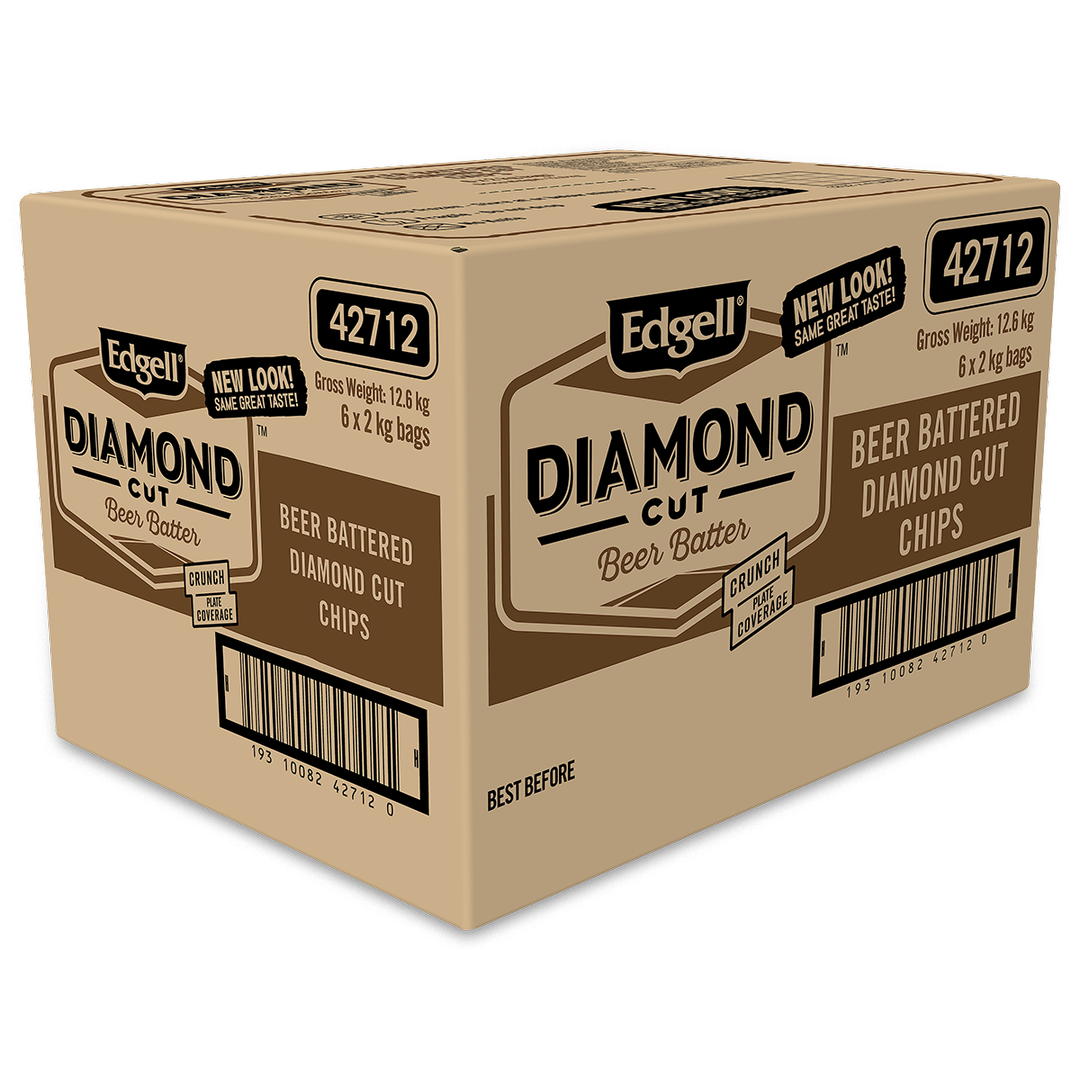 Diamond Cut Beer Battered Chips